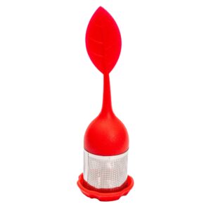 Silicone Loose Leaf Tea Infuser - Red