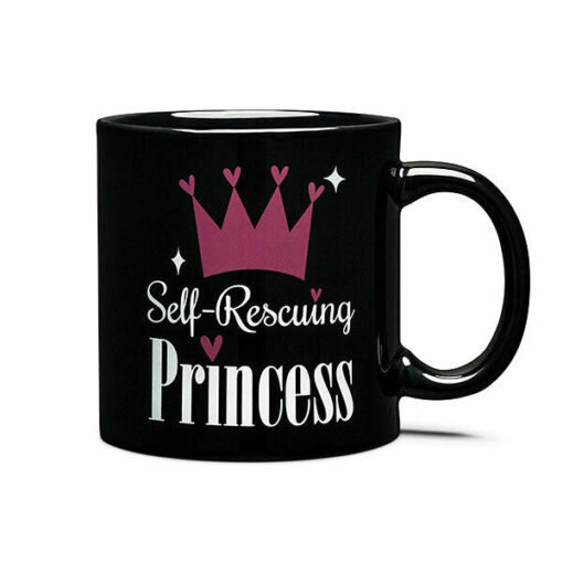 Self Rescuing Princess Mug - Think Geek Exclusive