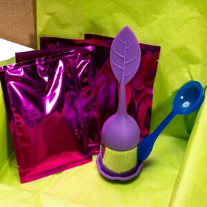 Tea Gift Box - Random Samples - Plastic Spoon